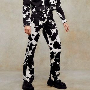 Topshop High Rise Cow Jeans